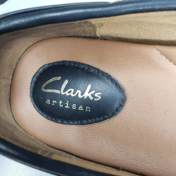 Clarks Dunbar Womens 9 Cruiser Pony Hair Slip-on Moccasin Loafers Leopard Print - Picture 13 of 16